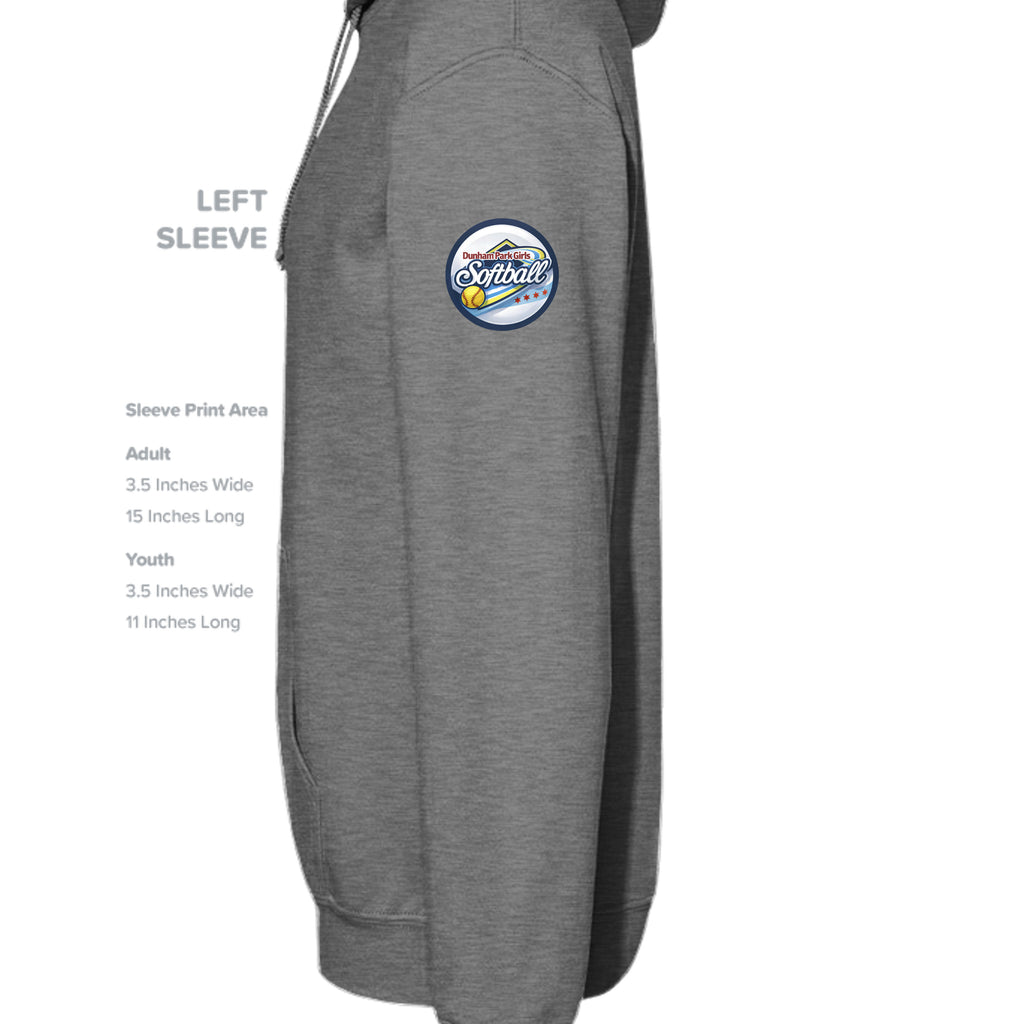 GRAPHITE HEATHER - G185 - SLEEVE_LEFT