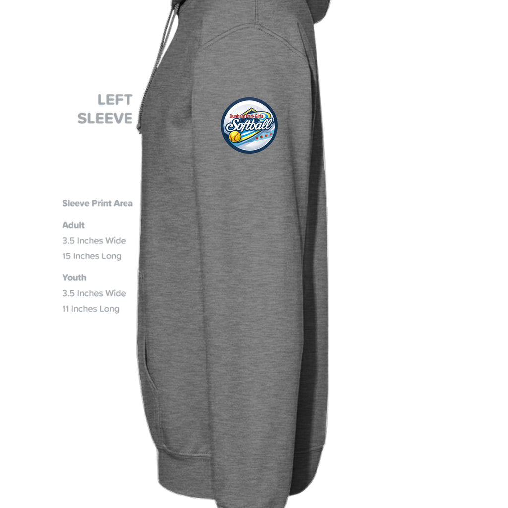 GRAPHITE HEATHER - G185 - SLEEVE_LEFT