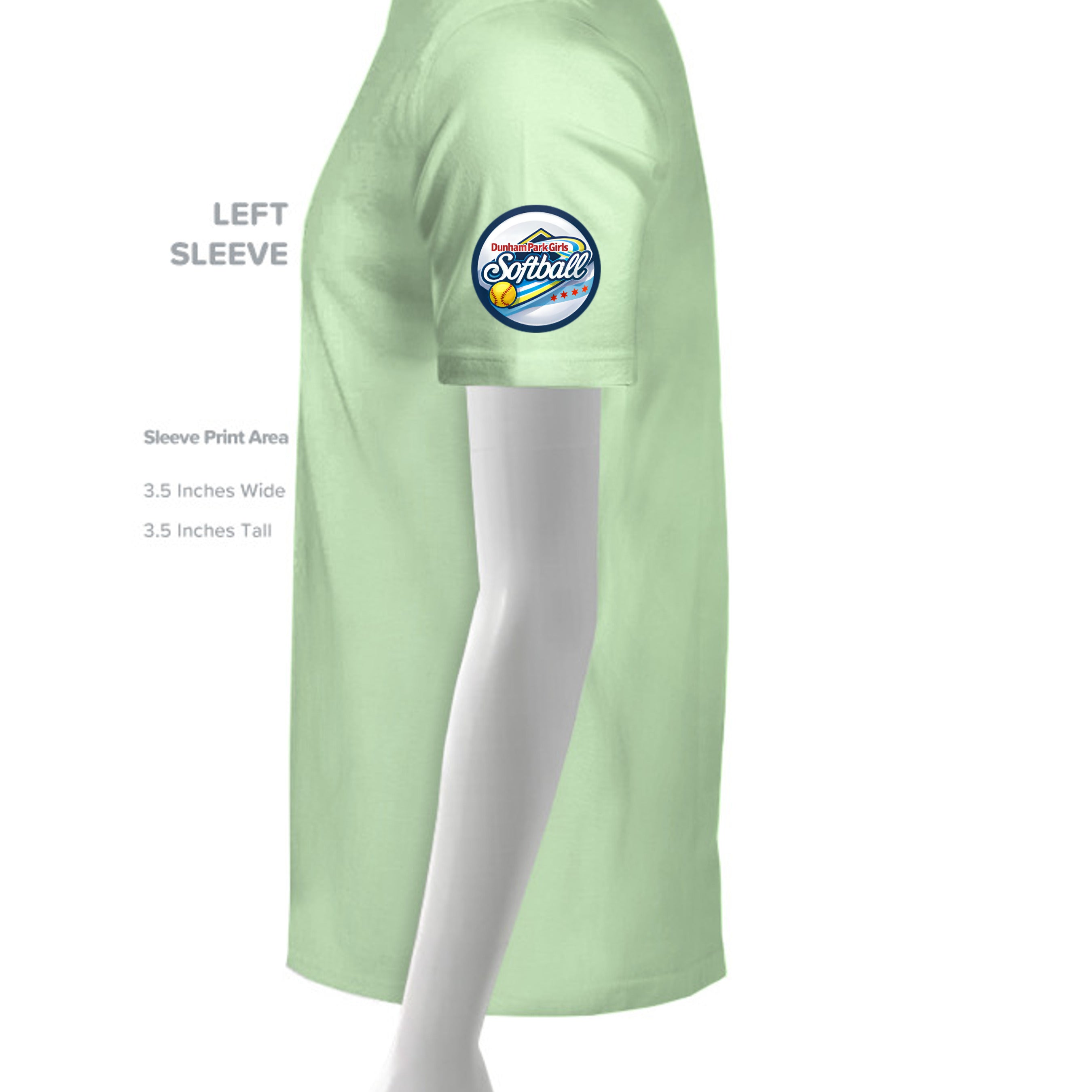 MINT GREEN - G200B - SLEEVE_LEFT