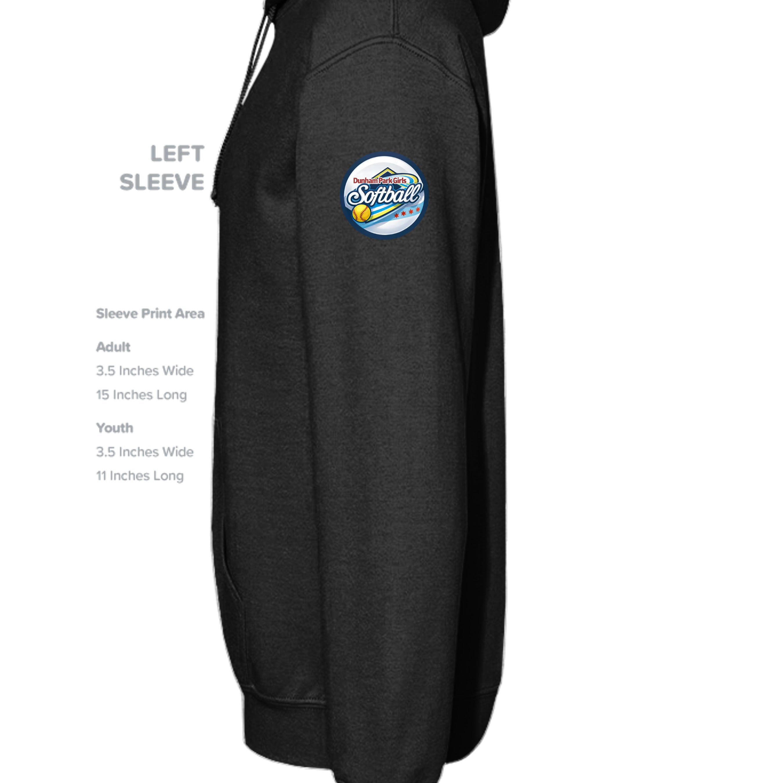 BLACK - G185B - SLEEVE_LEFT