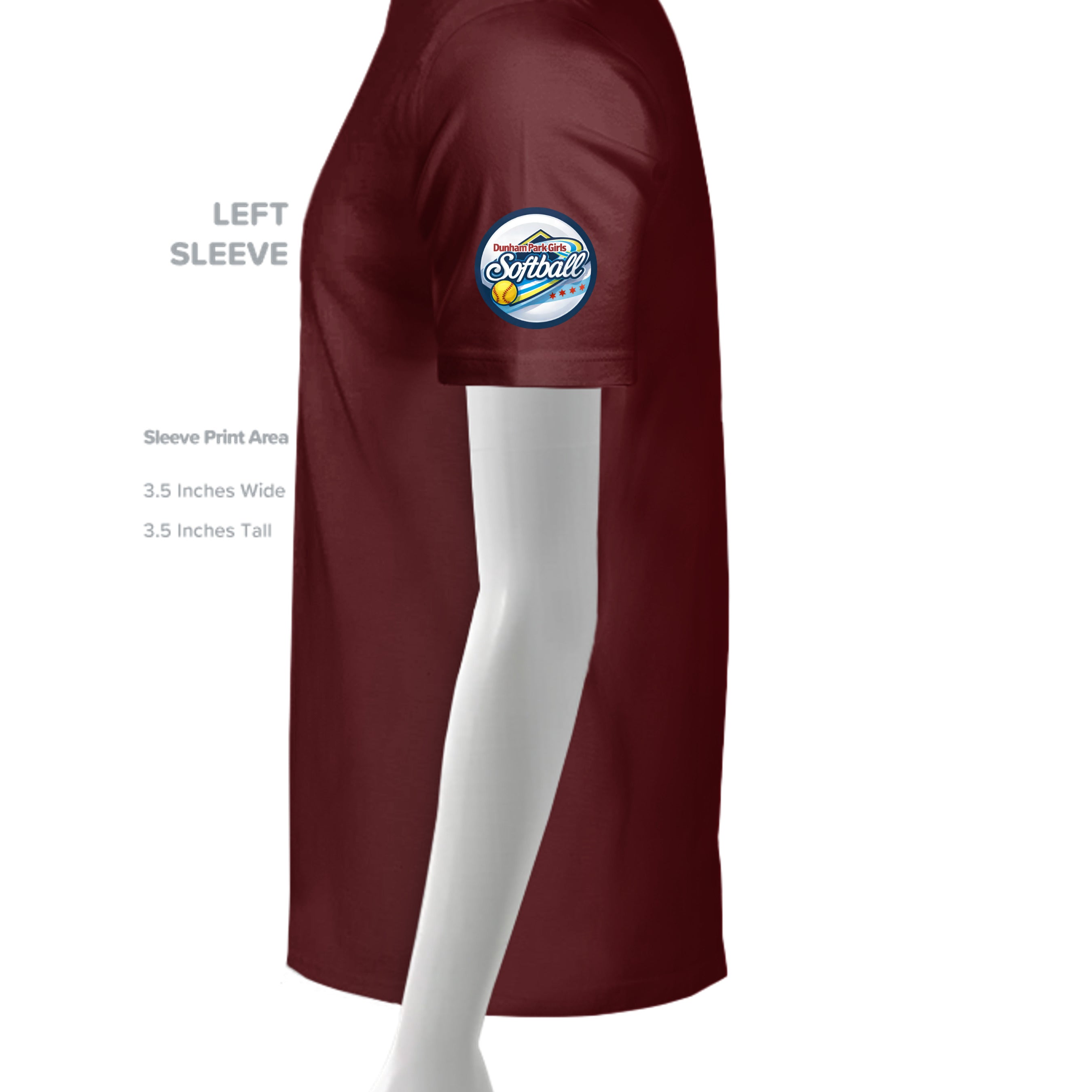 MAROON - G800B - SLEEVE_LEFT